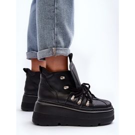 Zapatillas Deportivas Zazoo 3416 Piel Mujer Negro 10
