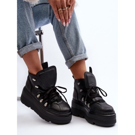 Zapatillas Deportivas Zazoo 3416 Piel Mujer Negro 11