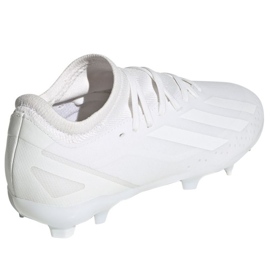 Zapatos de fútbol adidas X Crazyfast.3 Fg Jr ID9353 blanco 4