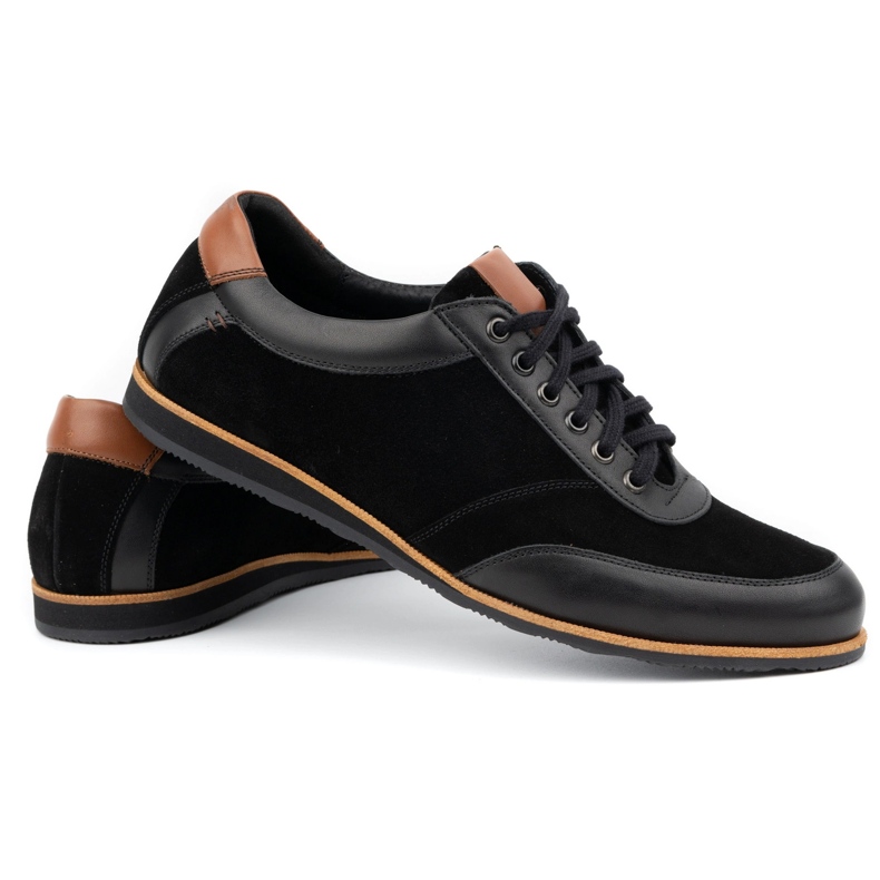 Olivier Zapato piel hombre 7007KB negro 3