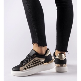 Zapatillas Briercliff negras con purpurina negro 1