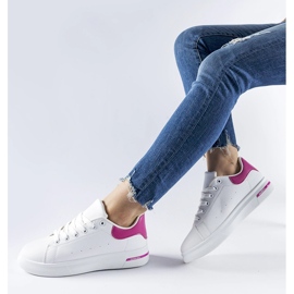 Zapatillas Leland blancas y rosas blanco 1