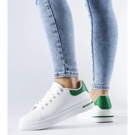 Zapatillas Leland blancas y verdes blanco 1