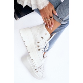Zapatillas Deportivas Zazoo 3416 Piel Mujer Blanco 1