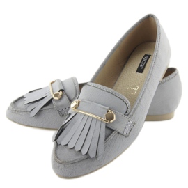 Mocasín Vintage 3052 Gris 4