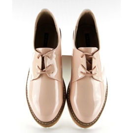 Mocasines con interior de piel 7153 Rosa rosado 5