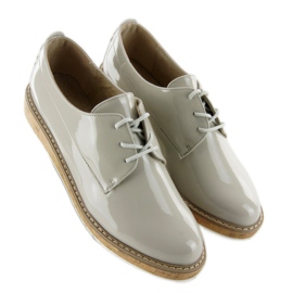 Mocasín con interior de piel 7153 Gris 3