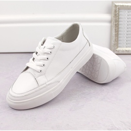 Deportivas mujer piel blanco Sergio Leone SP016 6