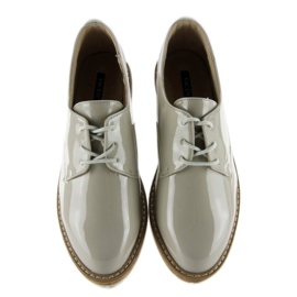 Mocasín con interior de piel 7153 Gris 4