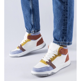 Las zapatillas altas moradas de Elizabeth púrpura 1