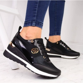 EVento W EVE274A zapatos cuña negro 2