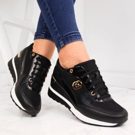 EVento W EVE274A zapatos cuña negro 5