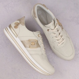 Rieker Zapatos Remonte W RKR643 piel beige 7