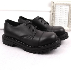 Gregor M GRE1206B Botas de piel, negro 1 Gregor M GRE1206B Botas de piel, negro 1