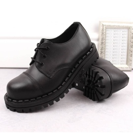 Gregor M GRE1206B Botas de piel, negro 2 Gregor M GRE1206B Botas de piel, negro 2