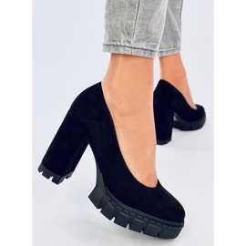 Angela Zapatos de tacón y plataforma negros 3
