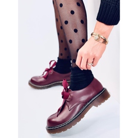 Bota bovver Sherone Vino Rojo 2