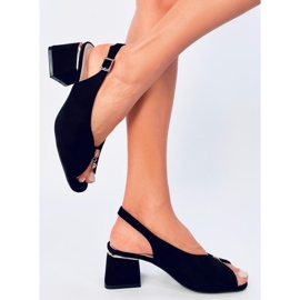 Seastar Vandell Sandalias tacón negro 4