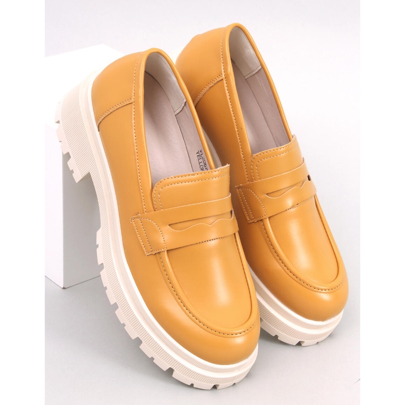Mocasines plataforma Dench Amarillo 1 Mocasines plataforma Dench Amarillo 1