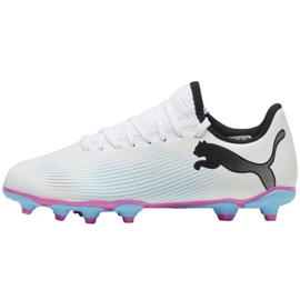 Zapatillas de fútbol Puma Future 7 Play FG/AG Jr 107734 01 blanco 2