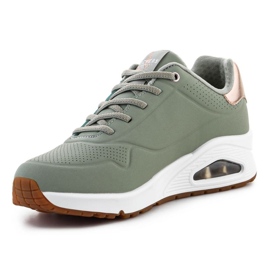 Zapatos Skechers Uno Shimmer Away W 155196 SAGE verde 2