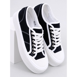 Zapatillas de mujer en la plataforma Dors Black negro 5