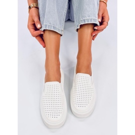 Towns White zapatillas slip-on caladas blanco 3