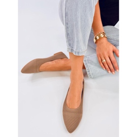 Bailarinas tejidas Kayla Khaki beige 4