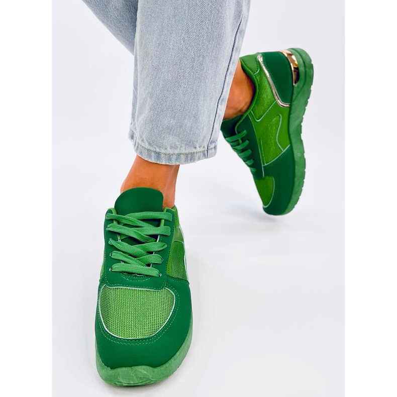 Zapatillas ligeras de mujer Doleh Verde 1