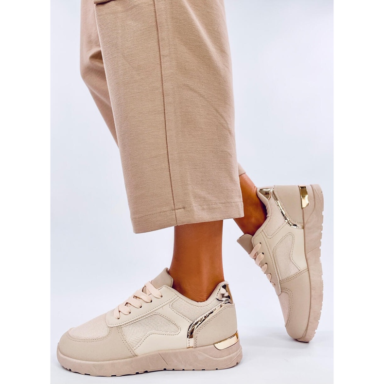 Deportivas ligeras de mujer Doleh Beige 2 Deportivas ligeras de mujer Doleh Beige 2