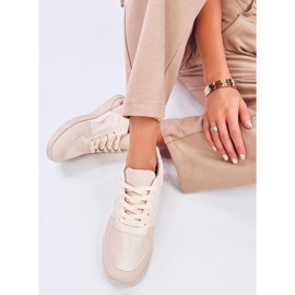 Deportivas ligeras de mujer Doleh Beige 4