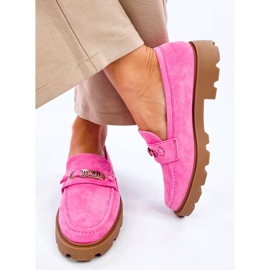 Mocasines de mujer Molla Fucsia rosa 1