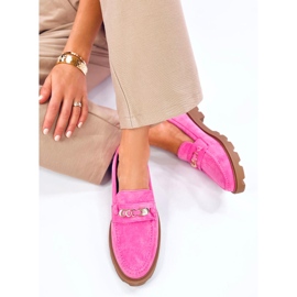 Mocasines de mujer Molla Fucsia rosado 4