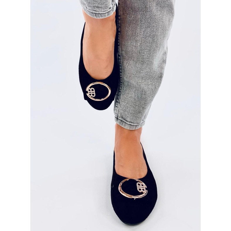 Bailarinas de mujer Gauri Negro 1