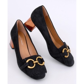 Zapatos de tacón Weinn Black cobre negro 4