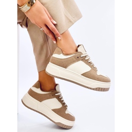 Zapatillas de mujer Minors Caqui beige 4