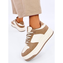 Zapatillas de mujer Minors Caqui beige 3
