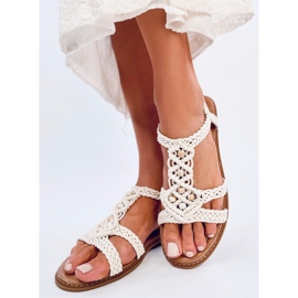Ashes Sandalias boho tiras beige 1 Ashes Sandalias boho tiras beige 1