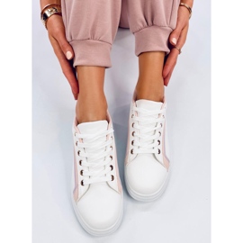 Zapatillas de mujer Ateer Rosa blanco 4
