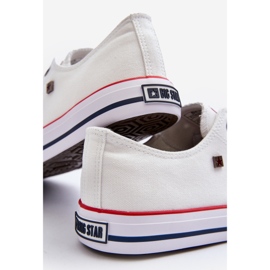 Zapatillas blancas Big Star Low para hombre T174102 blanco 8