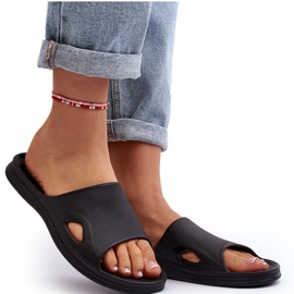 Chanclas Juniria clásicas de mujer de color negro 5