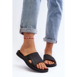 Chanclas Juniria clásicas de mujer de color negro 4