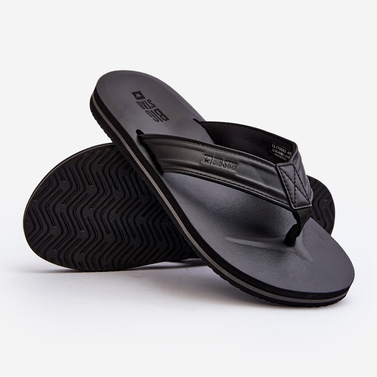 Chanclas de Hombre Big Star LL174605 Negro 1