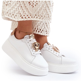 Deportivas Mujer Piel CheBello 4411 Blanco 12