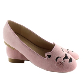 Terciopelo señores KiTTYy T275 rosa rosado 4
