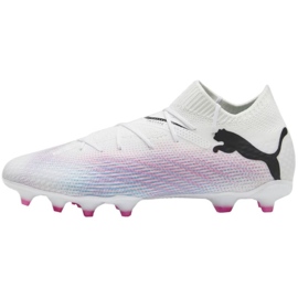 Zapatillas de fútbol Puma Future 7 Pro FG/AG Jr 107728 01 blanco 2