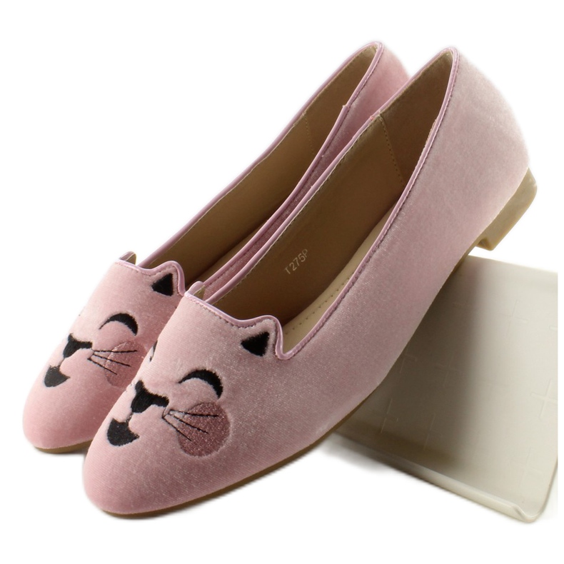 Terciopelo señores KiTTYy T275 rosa rosado 1