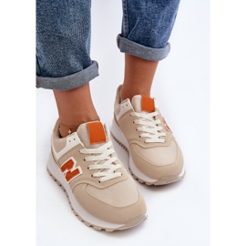 Zapatillas Deportivas Mujer Lifari Beige Zapatillas Deportivas 9
