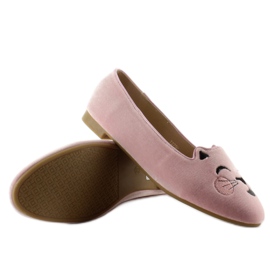 Terciopelo señores KiTTYy T275 rosa rosado 2