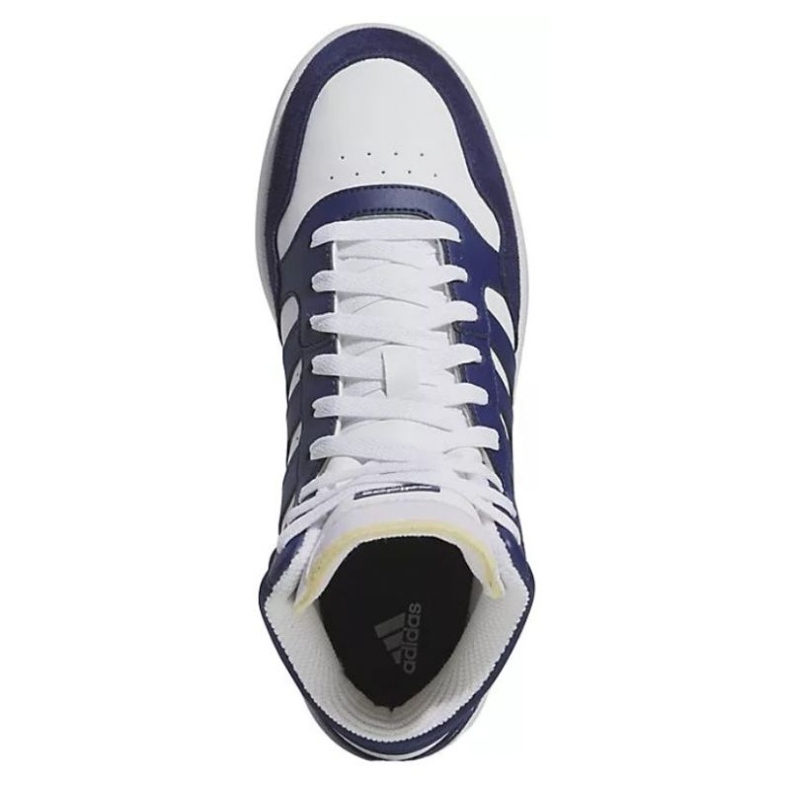 Zapatillas Adidas Hoops 3.0 Mid M IG1432 blanco 1